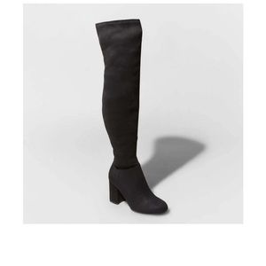 Black Over the Knee Boots